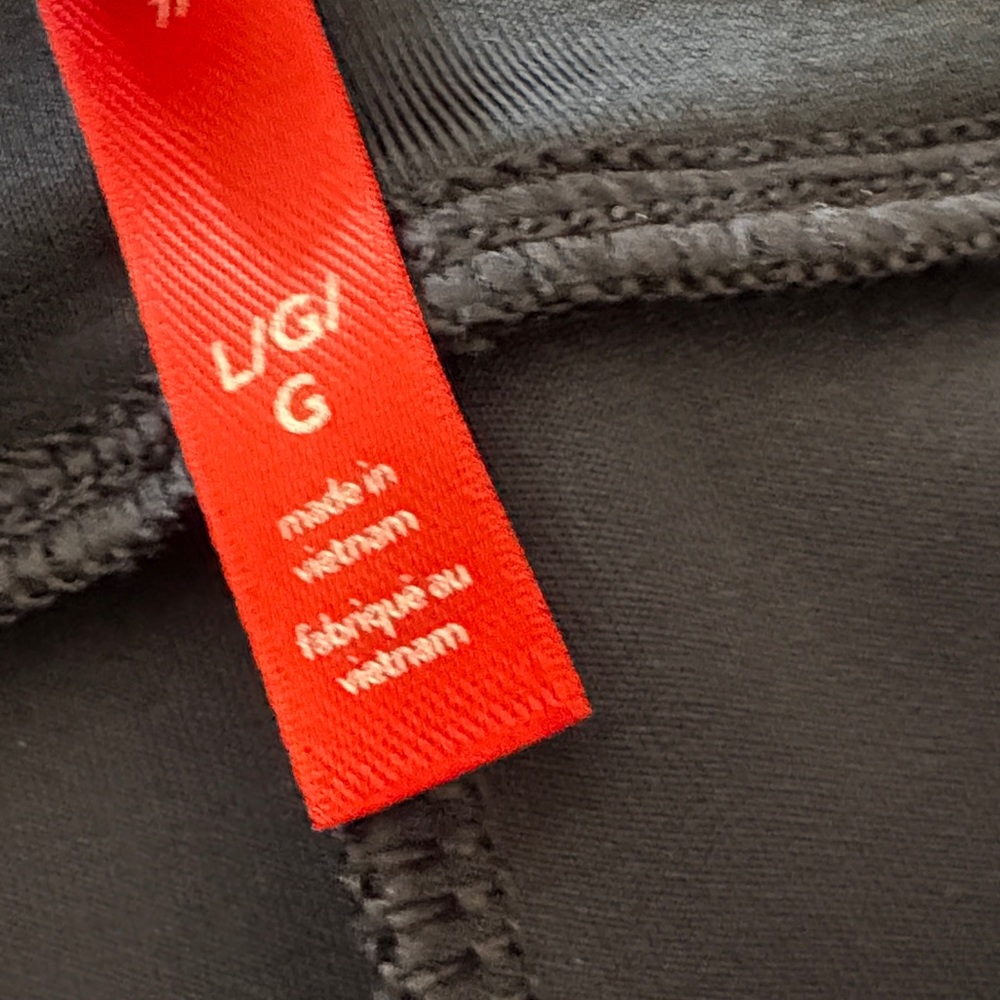 SPANX Navy High-Waist Faux-suede Leggings - Picture 3 of 7